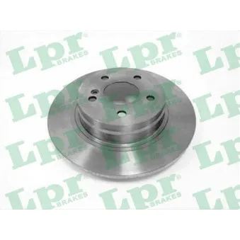 Jeu de 2 disques de frein arrière LPR OEM 2044230912