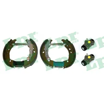 Kit de freins arrière prémontés LPR OEK450