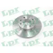 LPR P1141PR - Jeu de 2 disques de frein avant