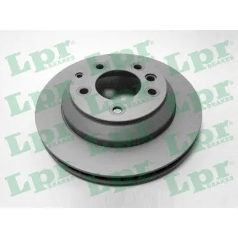 Jeu de 2 disques de frein arrière LPR OEM 7L6615601J