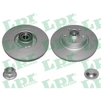 Jeu de 2 disques de frein arrière LPR OEM 432025945R