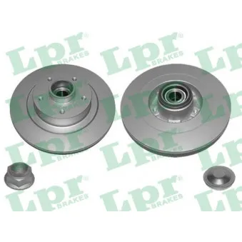 Jeu de 2 disques de frein arrière LPR OEM 432020016R