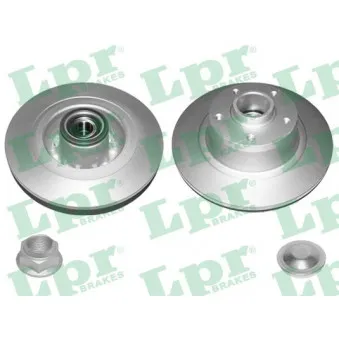 Jeu de 2 disques de frein arrière LPR OEM 432020021R