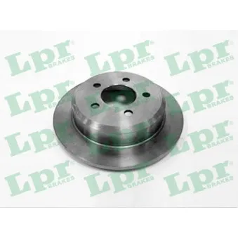 LPR R1471P - Jeu de 2 disques de frein arrière