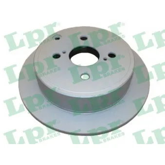 Jeu de 2 disques de frein arrière LPR OEM 4243102070