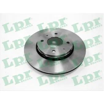 Jeu de 2 disques de frein avant LPR OEM M818027