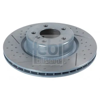 Jeu de 2 disques de frein arrière FEBI BILSTEIN OEM 34206797598