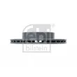 FEBI BILSTEIN 10872 - Jeu de 2 disques de frein avant