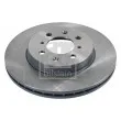 FEBI BILSTEIN 10911 - Jeu de 2 disques de frein avant