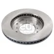 FEBI BILSTEIN 26048 - Jeu de 2 disques de frein avant