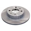Jeu de 2 disques de frein avant FEBI BILSTEIN [43815]