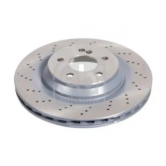 Jeu de 2 disques de frein arrière FEBI BILSTEIN 43876