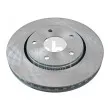Jeu de 2 disques de frein avant FEBI BILSTEIN [43935]