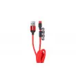 AMIO 02522 - Cable USB magnétique Micro USB / Type C / Lightning 100 cm