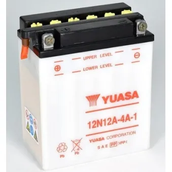 Batterie de démarrage YUASA 12N12A-4A-1 pour DUCATI 900 900 SS Superlight - 84cv