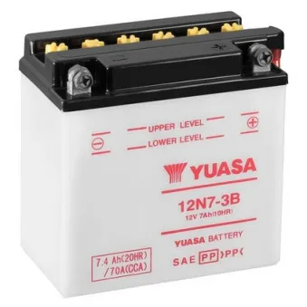 Batterie de démarrage YUASA 12N7-3B pour YAMAHA SR SR 125 - 12cv