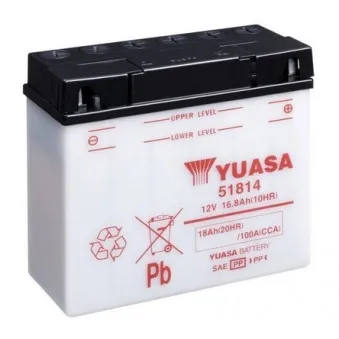 YUASA 51814 - Batterie de démarrage