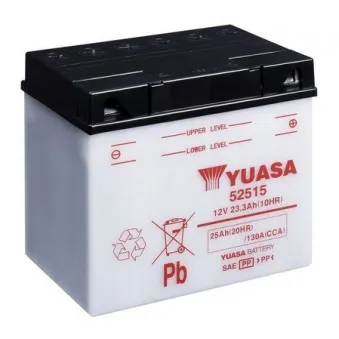 Batterie de démarrage YUASA 52515