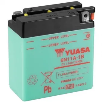 Batterie de démarrage YUASA 6N11A-1B