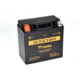 Batterie de démarrage YUASA GYZ16H pour SUZUKI SV SV 1000 - 120cv