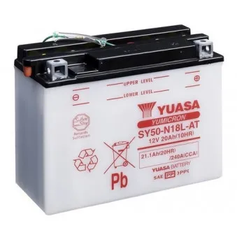 Batterie de démarrage YUASA SY50-N18L-AT