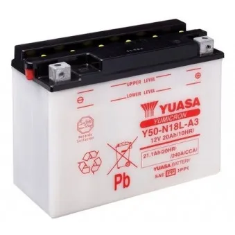 Batterie de démarrage YUASA Y50-N18L-A3 pour HONDA GL GL 1500 Gold Wing - 98cv