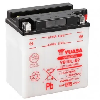 Batterie de démarrage YUASA YB10L-B2 pour SUZUKI DR DR 650 SE - 44cv