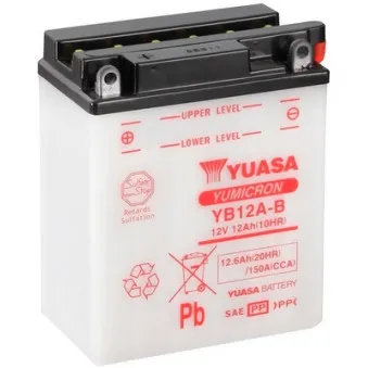 Batterie de démarrage YUASA YB12A-B