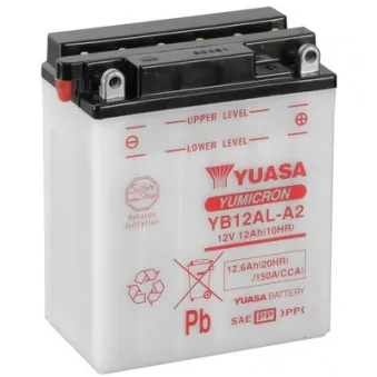 Batterie de démarrage YUASA YB12AL-A2 pour APRILIA SCARABEO Scarabeo 125 - 13cv