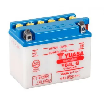 Batterie de démarrage YUASA YB4L-B pour APRILIA SR SR 50 WWW CatCon, - 4cv