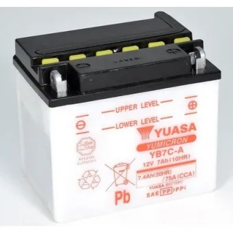 Batterie de démarrage YUASA YB7C-A pour YAMAHA TW TW 125 - 12cv