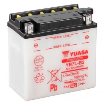 Batterie de démarrage YUASA YB7L-B2