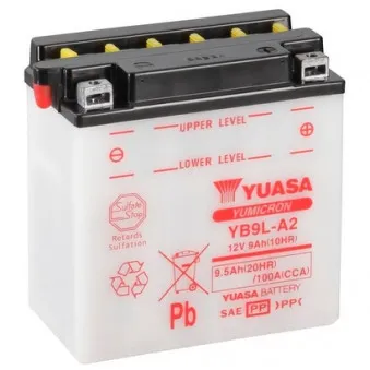 Batterie de démarrage YUASA YB9L-A2 pour KAWASAKI ZZ-R ZZ-R 250 - 41cv