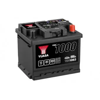 Batterie de démarrage YUASA YBX1063