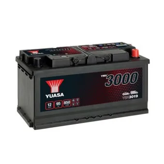 Batterie de démarrage YUASA YBX3019 pour ASTON MARTIN VANTAGE 4.7 S - 437cv