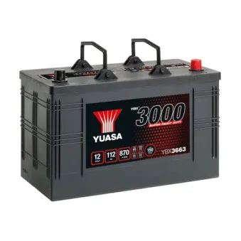 Batterie de démarrage YUASA YBX3663
