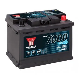 Batterie de démarrage Start & Stop YUASA YBX7027