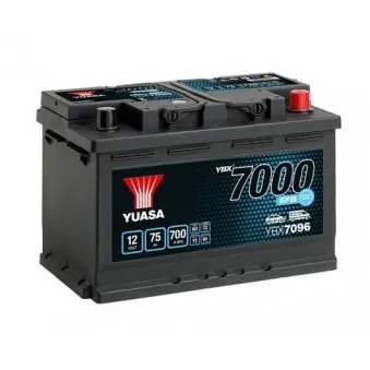 Batterie de démarrage Start & Stop YUASA YBX7096