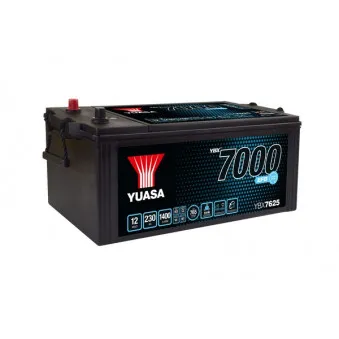 Batterie de démarrage YUASA YBX7625 pour VOLVO FM II FM 410 - 410cv