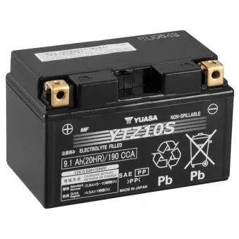 Batterie de démarrage YUASA YTZ10S pour YAMAHA YZF-R YZF-R1 - 182cv