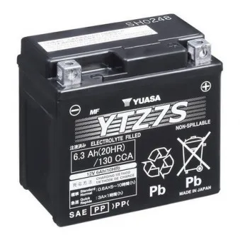 Batterie de démarrage YUASA YTZ7S pour SUZUKI DR-Z DR-Z 250 S - 22cv