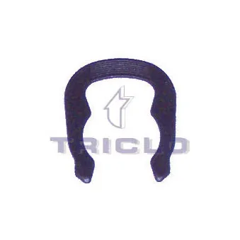 TRICLO 463665 - Clip, bouchon du bride de réfrigérant