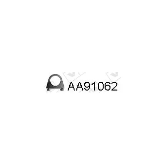 Pièce de serrage, échappement VENEPORTE AA91062 pour MERCEDES-BENZ SPRINTER 216 CDI RWD - 163cv