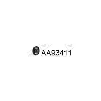 VENEPORTE AA93114 - Bandes de caoutchouc, échappement