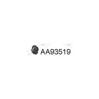 Butée élastique, silencieux VENEPORTE AA93519 pour RENAULT KANGOO 1.6 16V GPL - 98cv