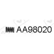 VENEPORTE AA98020 - Ressort, tuyau d'échappement