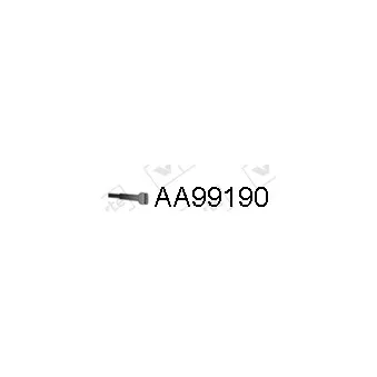 Vis, système d'échappement VENEPORTE OEM 7703001806