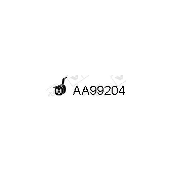 Support, silencieux VENEPORTE OEM 18211745355