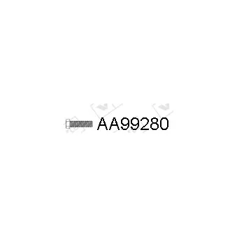VENEPORTE AA99280 - Vis, système d'échappement