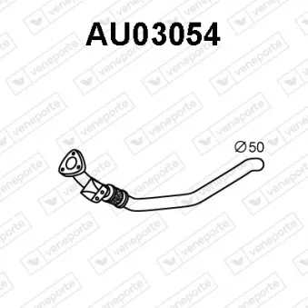 VENEPORTE AU03054 - Tuyau d'échappement